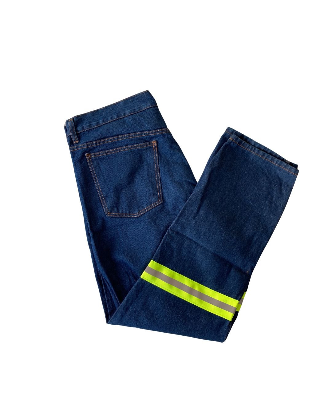 Pantalon de mezclilla reflejante