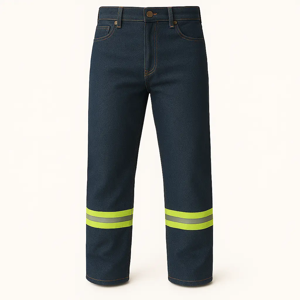Pantalon de mezclilla frontal