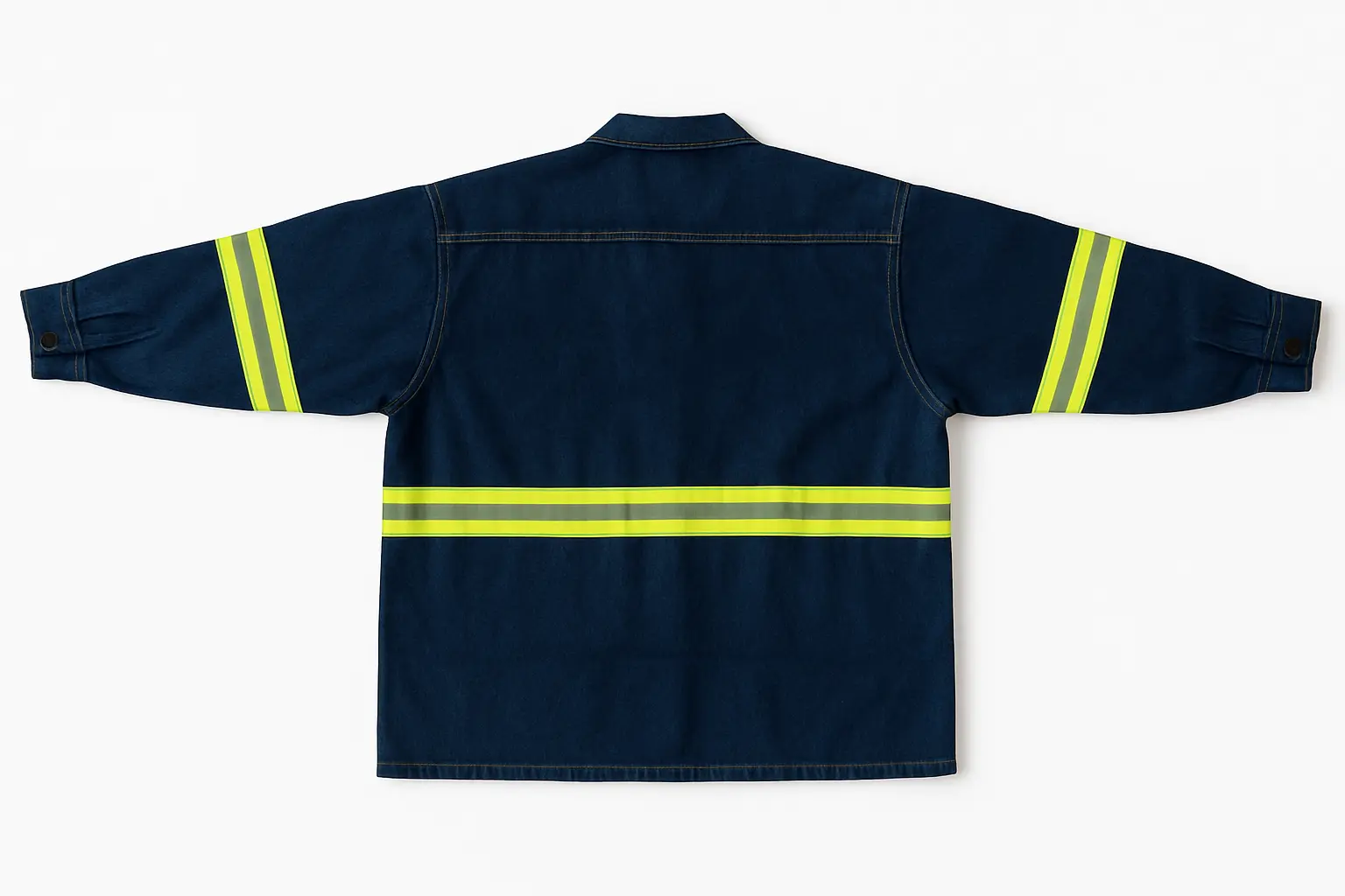 Uniformes de mezclilla con reflejante