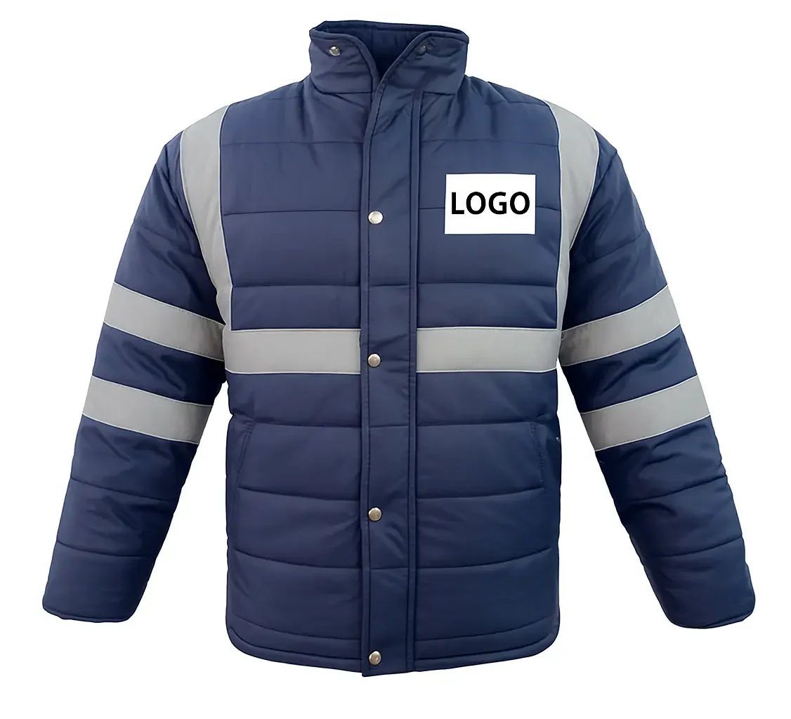 Chamarra industrial con reflejante