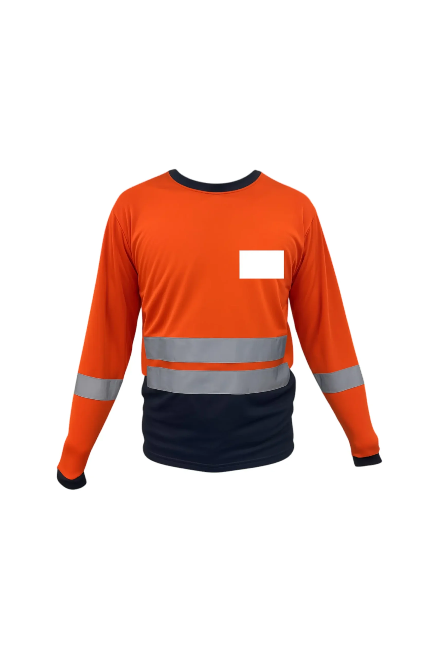 Playera industrial con reflejante